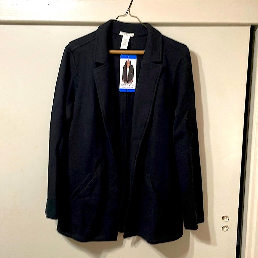 Matty M knit blazer